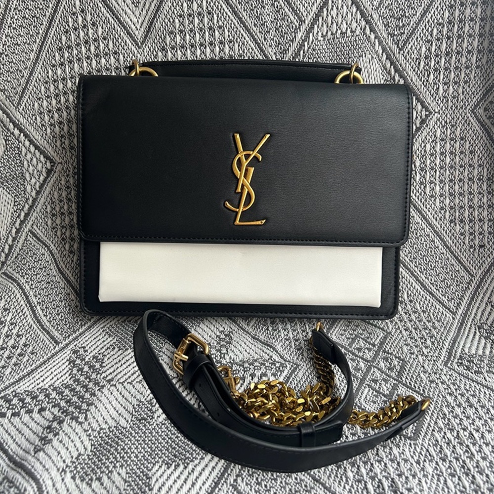 Yves Saint Laurent Monogram Flap Bag